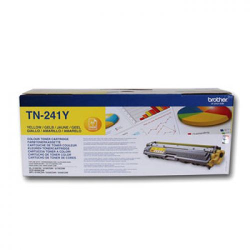 BROTHER Toner Amarelo  HL3140CW/HL3150CDW Toner Amarelo 1.400 paginas , Brother , BROTN241Y , 4977766718448